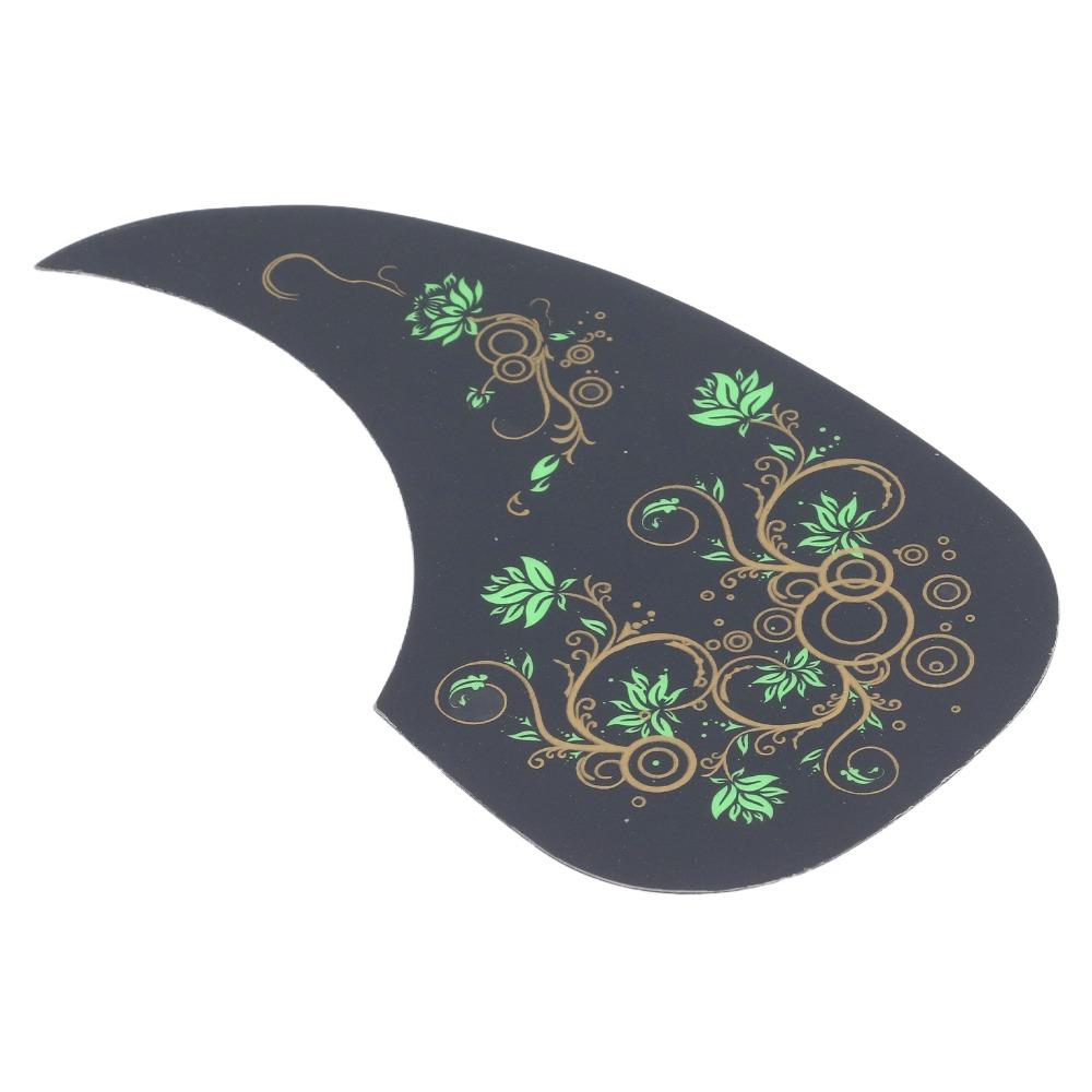 Black Guitar Scratch Plate Celluloid Acoustic Guitar Pick Guard For Acoustic Guitar