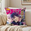 Anime Intense BBLUE LLOCKS Cushion Cover Pillowcase Antidustmite Living Room Sofa Decor Cushion Room