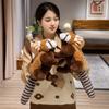 Cute Cute Raccoon Doll Plush Toy Red Panda Doll Children Soothing Rag Doll Birthday Gift