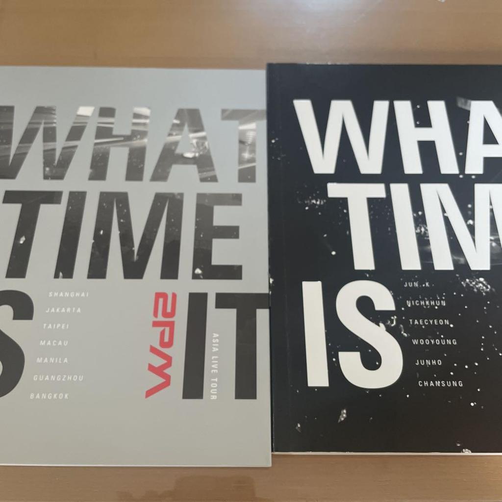 [USED] WHAT TIME IS IT 2PM CD with bonus
