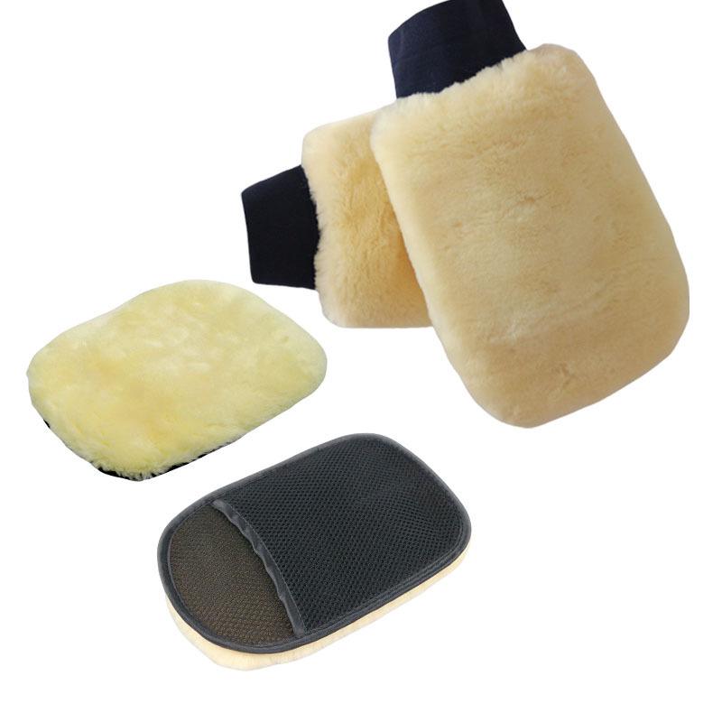 New Wool Car Cleaning Gloves for Household and Car Wash