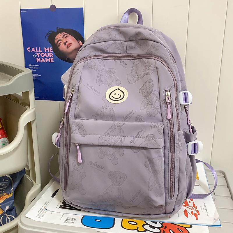 

Школьный рюкзак Детский для девочек Высококачественный рюкзак с принтом Студенты средней школы Колледж