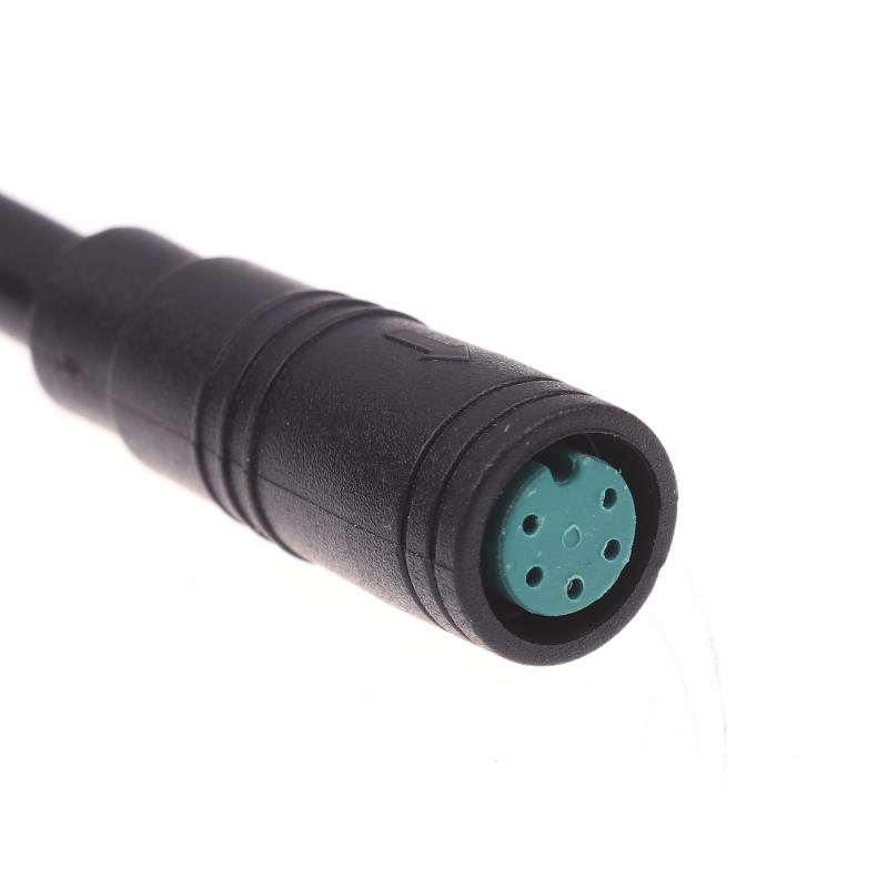 1 Pieza Accesorios para Bicicleta Eléctrica Cable de Extensión de 5 Pines M8 Para Pantalla Ebike Uart Conector Macho/Hembra Cable Ebike