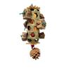 Natural Parrot Chew Toys Colorful Bird Cage Decoration New Bird Cage Accessories