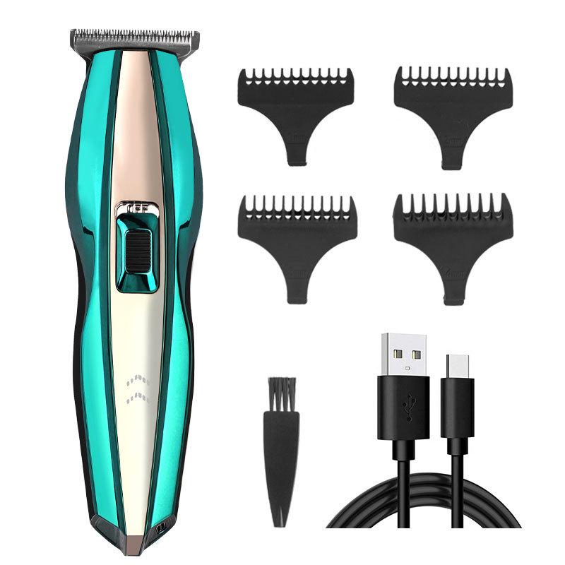 High-Power Professional Electric Hair Clipper with Washable Head