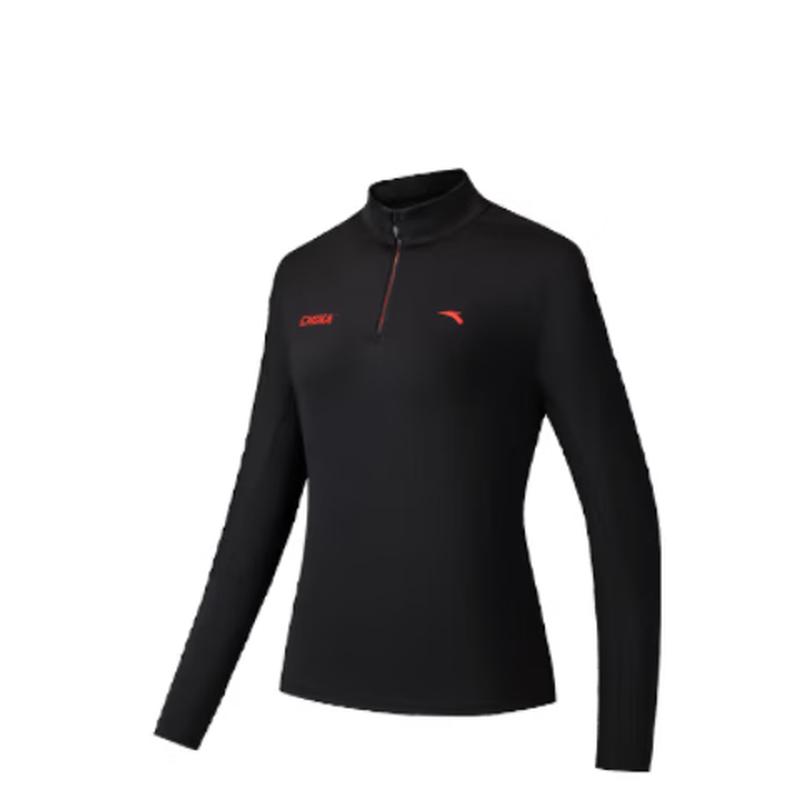 ANTA Women s Quick-Dry Half-Zip Running Top M