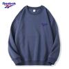 Reebok New Women's Embroidery Round-neck Sweatshirt for Spring and Autumn Women's Hoodie