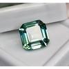 Natural Green Sapphire Asscher Cut 5-7 Ct Fabulous Certified Loose Gemstone