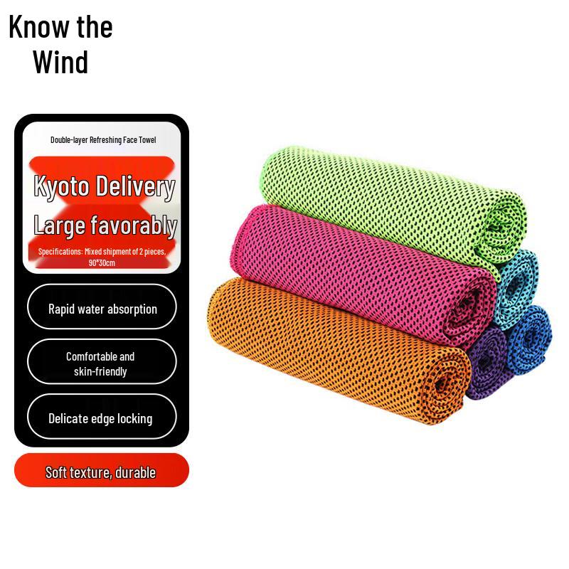 Zhifeng Double-Layer Cooling Towel 2-Pack