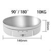 Electric Rotating Display Stand Turntable Jewelry Model Toys Holder Base, Bearing Weight: 10KG Load