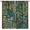 Tenda Retro Finestre William Morris con Motivo Botanico, Tenda Oscurante William Morris Arte Floreale 2 Pannelli