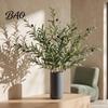 Artificial Olive Stems for Home Decor Faux Branches Vase, Tree Branches, DIY Fake Floral Arrangement Supplies Plants, Realistic Greenery Stems,