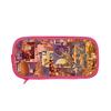 Dog Mans Cat Cartoon School Pen Bag With Durable Polyester For Elementary Students