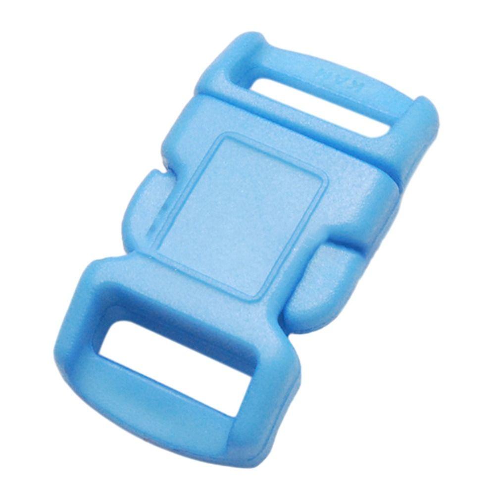 4pcs 10mm Curved Buckle Lock Plastic Side Release Buckles Adjustable Safety Buckles  Outdoor Tool