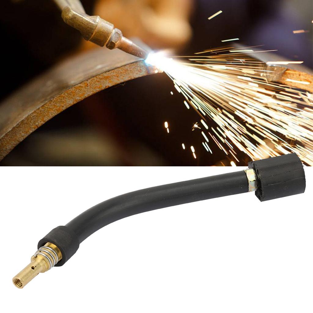 24-teiliges Schweißbrenner-Verbrauchsmaterial-Set für Binzel 15AK, Hochwertiges Kupfermaterial, Robust, Gasdüsenhalter mit Brennerdüse