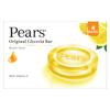 Pears Original Glycerin Soap Bar - Bright Glow | With 98% Pure Glycerin & Vitamin C | With Plant Based Cleanser for Skin & Body | Paraben-free | 125gm