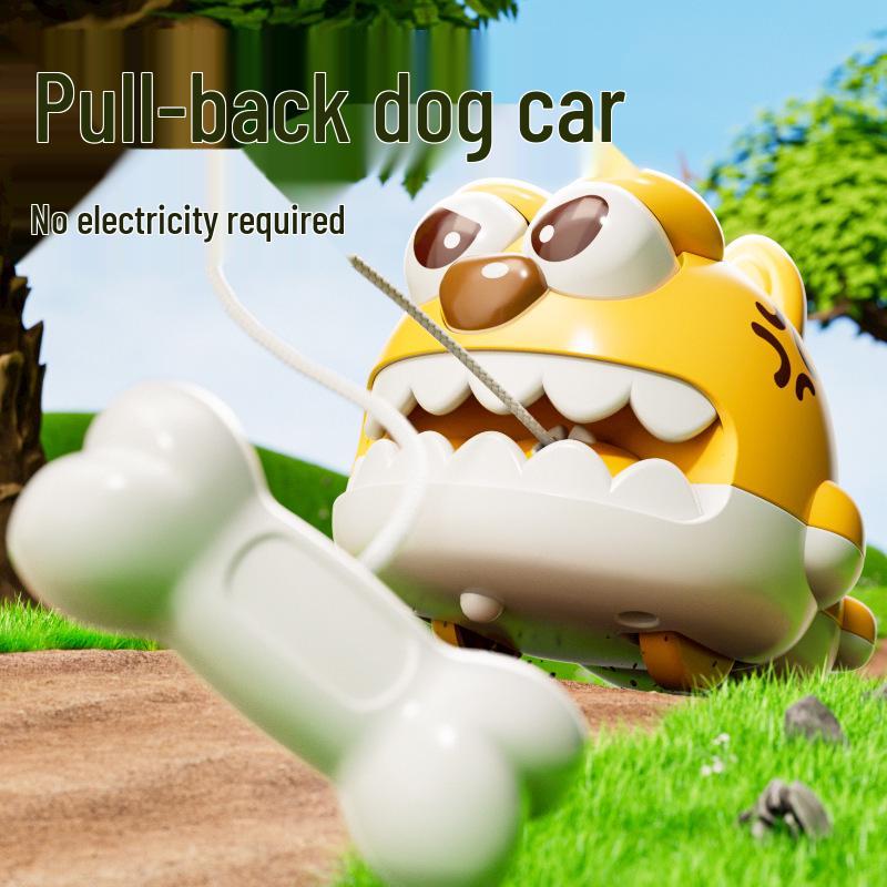 

Creative Cartoon Pull String Dog Toy - Cute, Stress-Relief Gift for Kids