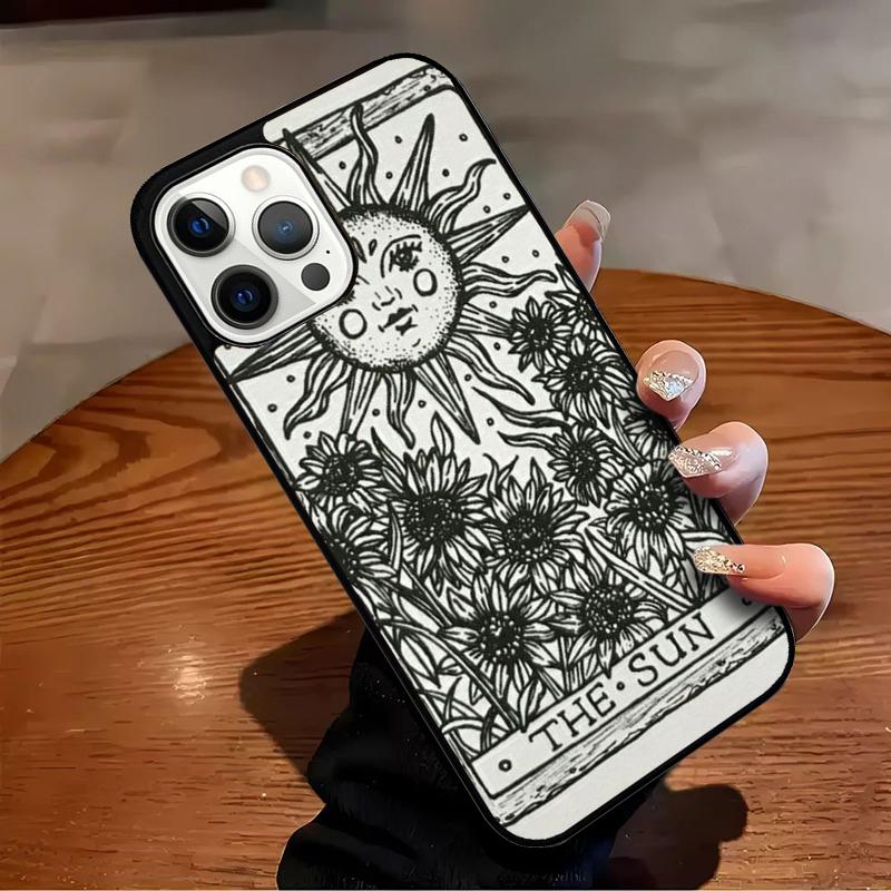 The SUN Tarot card Phone Case For iPhone 17 Air 16 15 14 13 12 11 Pro Max Max Plus Bumper Case Cover
