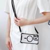 Shockproof Strap Case For iPhone 16 15 13 12 17 14 Pro Max Plus 16E Magnetic Crossbody Lanyard Cord Transparent Clear Back Cover