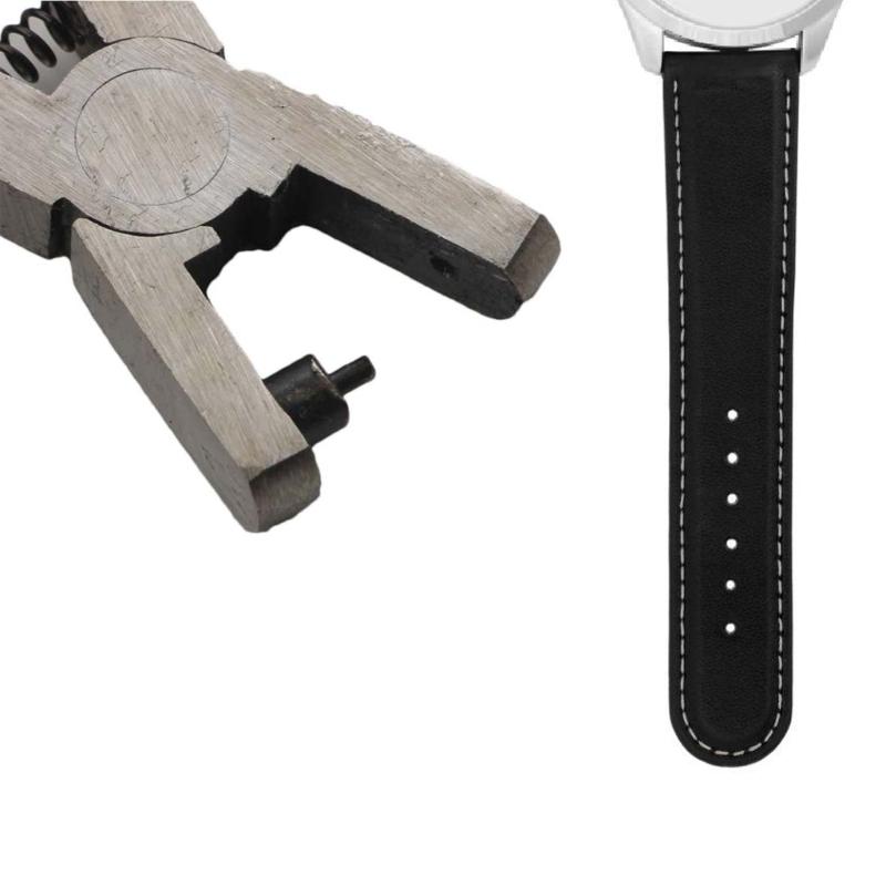 2mm Hole Puncher Tool Metal Hole Puncher Pliers Comfortable Grip for Sheet Metal Leather Belt Watch Band Jewelry Making