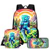 Minecraft Printed Backpack Children'S Elementary School Bag