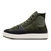 New Converse All Star Cushioning Wear Resistant High Top Outdoor Shoes Unisex Black Green A08170C