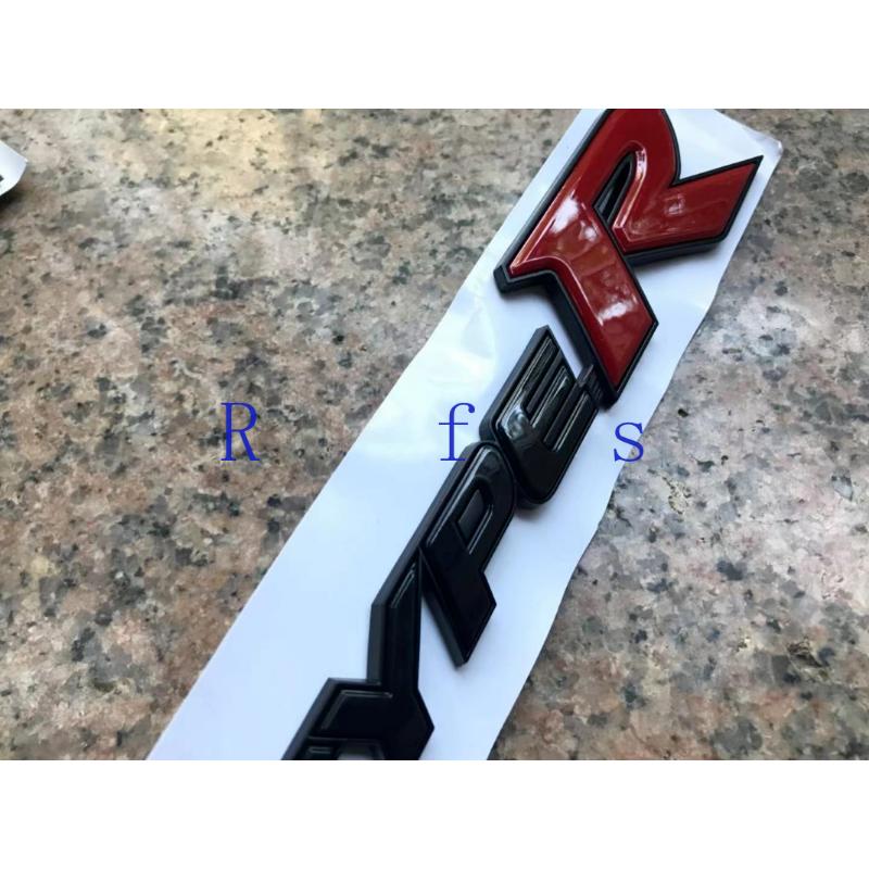 Yjgsr4 2022 for Honda Civic Type R Logo Decal Letters Emblem 75717-SMT-E00 75723-TV8-E01 TyprR Accessories