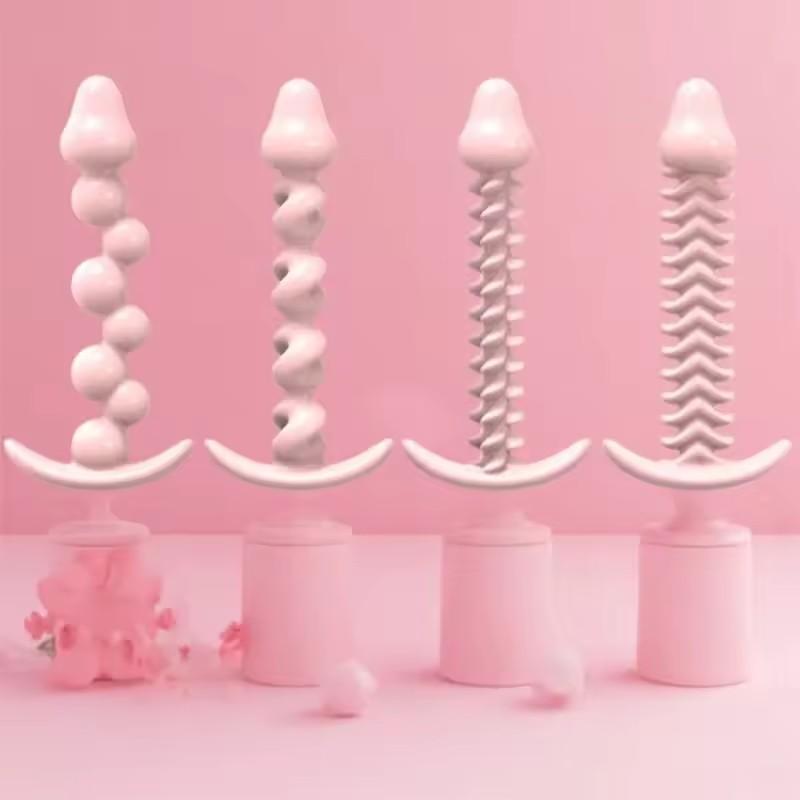 Hand-held TPE 12cm/4.7in Pussy Butt Plug 18+ Bdsm Sex Toys Sexy Accessories Hot Matsubater Adult Tools Femboy Porno Products