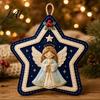 Festive Wall Fireplace Decoration Felt Christmas Pendant Decorative Hanging Ornament for Holiday Indoor Outdoor Xmas Tree Decor Home Decor,