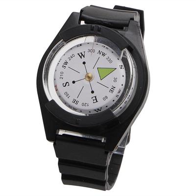 NEW Tactical WRIST COMPASS - Military Outdoor Survival Watch Strap Band Bracelet