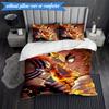 Anime Samurai Warrior's Journey 3pcs K-pop music group Bedding set,Ideal for Bedroom, Dormitory,Including Duvet Cover And 2pcs Pillowcases,Fan gifts