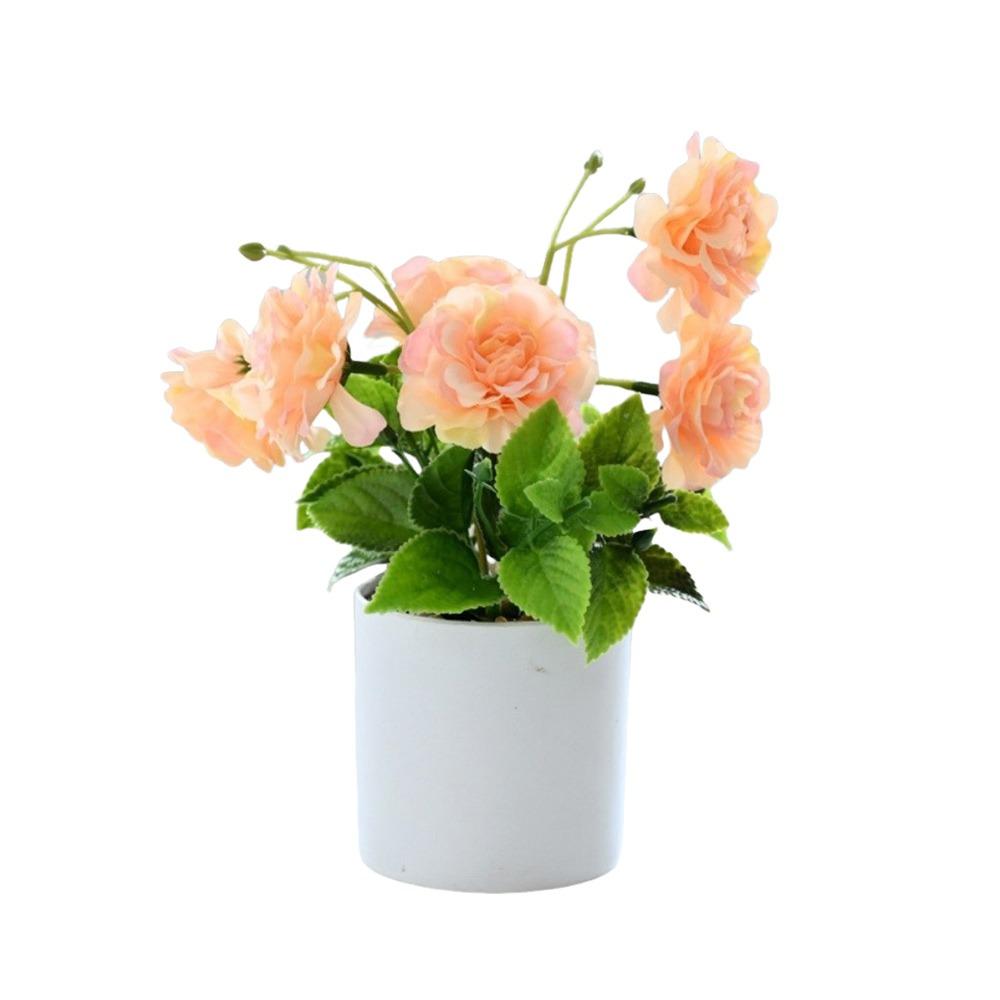 Thekenaufsteller Künstliche Blume Platzierung Topfpflanze Geschenk Kunstpflanze Blumenpott Party Dekoration