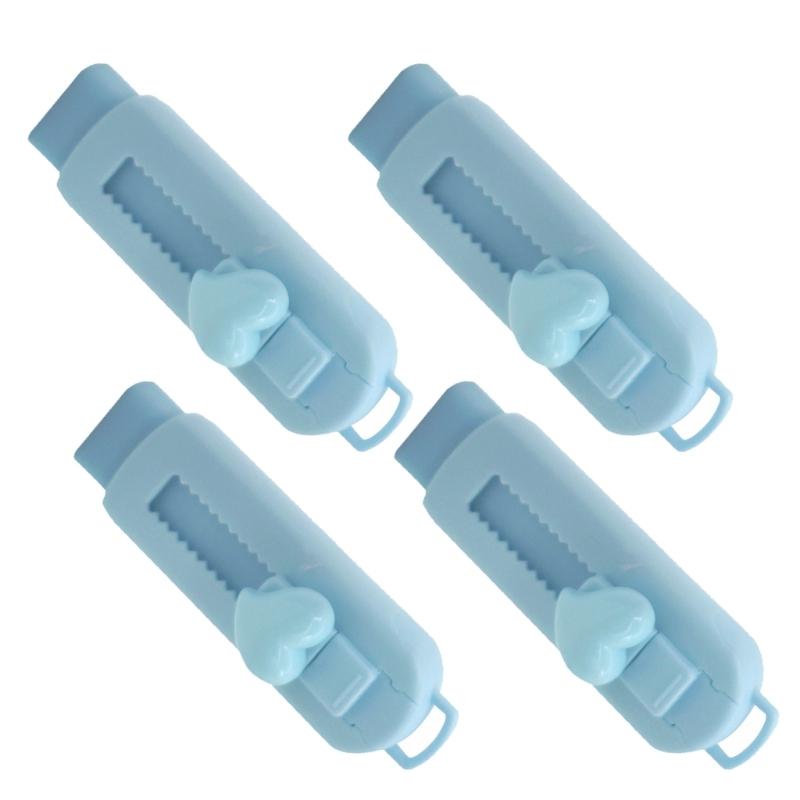 Schiebbare Einziehbare Bleistiftradierer Einziehbarer Bleistiftradierer Leichtes Radieren Bleistiftradierer für Kind Schüler Schreiben Zeichnen