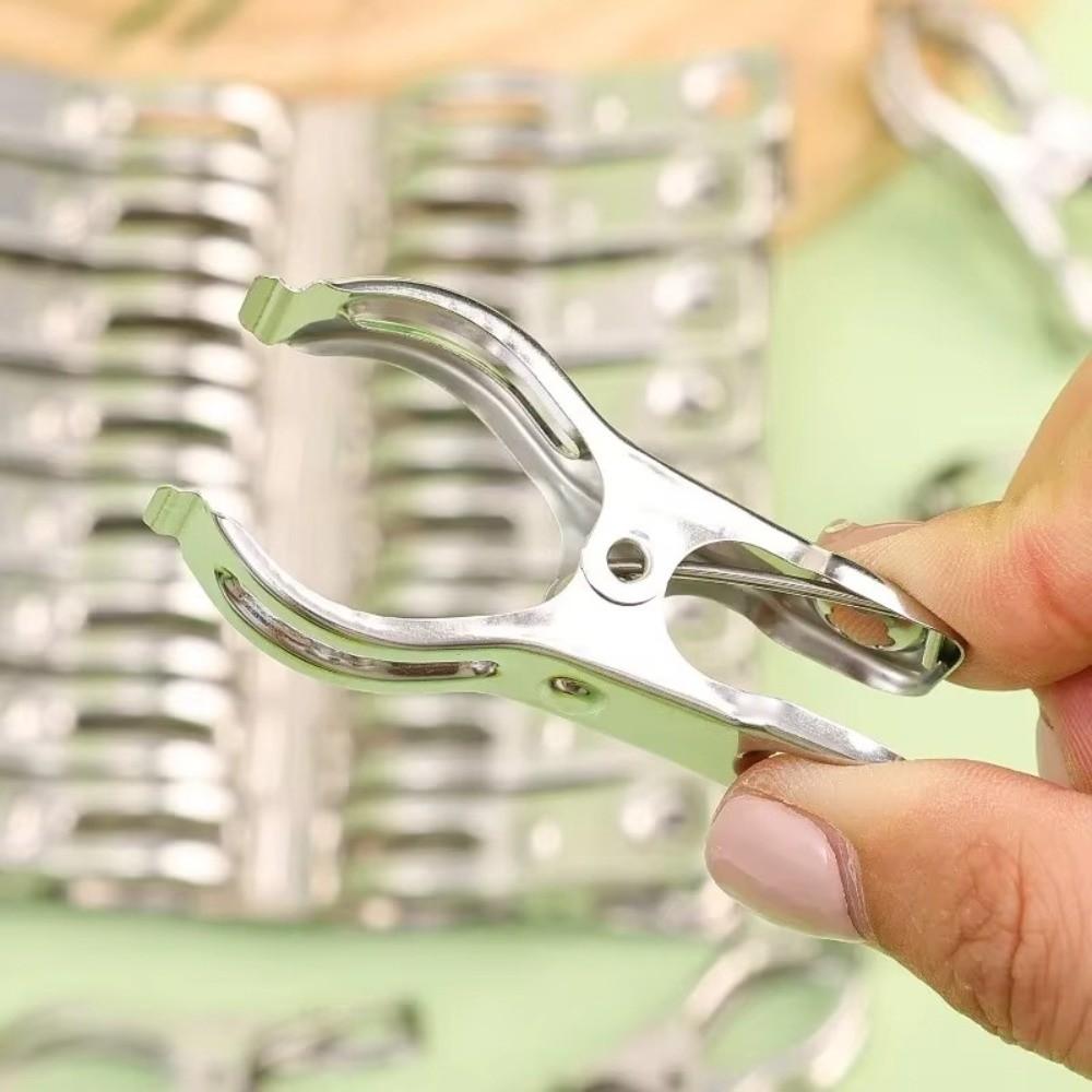 50PCS Rustproof Shade Cloth Clips Non-slip Quilt Clips Towel Clothes Pin Plant Cover Clips Camping