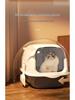 Odor-Proof Enclosed Cat Litter Box with Anti-Tracking & Anti-Splash Features