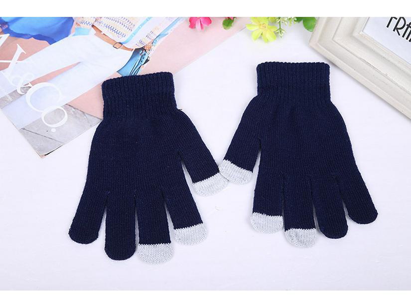 Customizable Autumn/Winter Touchscreen Warm Gloves with Logo Options