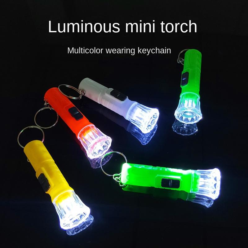 10Pcs Mini Children LED Flashlight Lamp Toy for Kids Birthday Party Favors Pinata Fillers Goodie Bag Gift