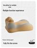Memory Foam Prone Pillow: Bedside Cushion for Stomach Sleeping, Lumbar & Neck Support, Phone Use, and Reading