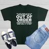 I'm Just Going To Put An Out Of Sarcastic Humor Graphic Novelty Funny T Shirt