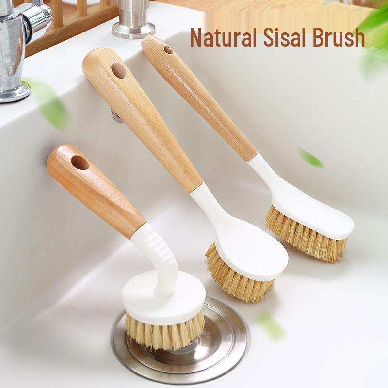 San He Sisal Pot Cleaning Brush длинной ручки/круглой головки