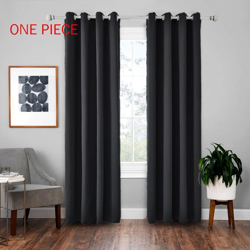 Elegant Modern Blackout Curtain For Living Room Window Soft And Comfortable Panel