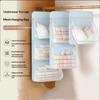 Wall-Mounted Storage Hanging Bag Visible Mesh Storage Bag For Student Dormitories, Bedrooms, Wardrobes, Underwear, And Socks