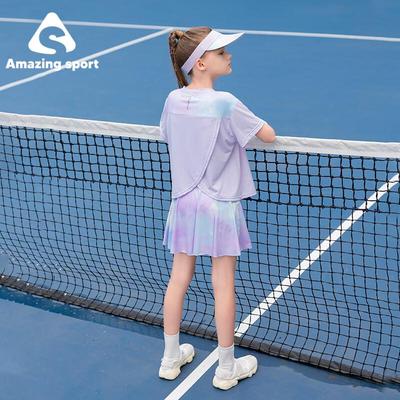 Qidong Girls' UPF200+ Quick-Dry Sports Set