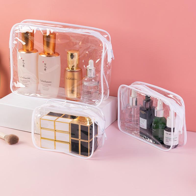 Compact Waterproof Toiletry Bag: Dustproof, Portable, and Perfect for Travel.