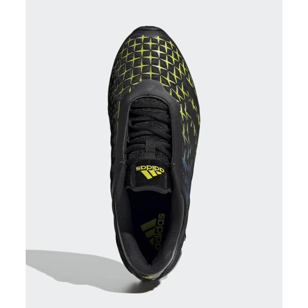 adidas Scarpe da Ginnastica Unisex Megaride S2 Nero Opaco Giallo Semisolare KK3391