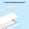 2 Pcs Chore Chart for Adults to do List My Chores Checklist Task Board Sliding Routine Chart for Kids, Memo Boards Slider Schedule DIY Detachable