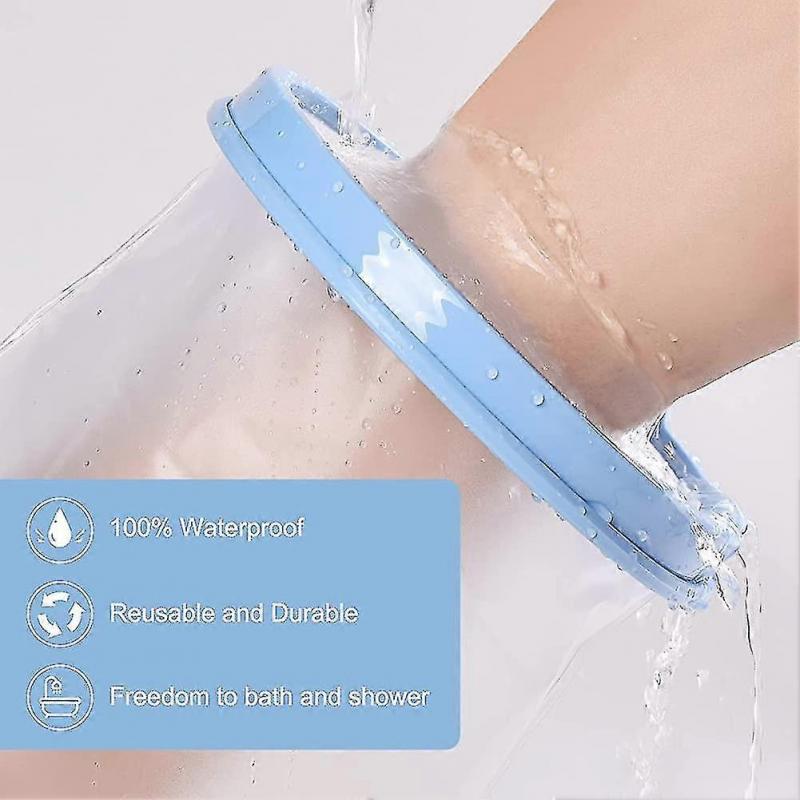 Foot Cover For  Shower, Non-slip Waterproof Ankle Cast Protector For  Toe, Ankle Gift