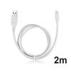 Masterstor 2m haute qualité grande épaisseur données charging cable for6plus, 6, 5 s, 5c, 5 pour ipad &amp; ipod (blanc)