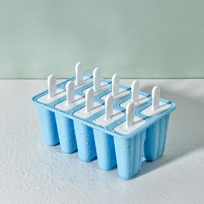 4 komórki duży rozmiar silikonowe formy do lodów Popsicle formy Diy domowej roboty deser zamrażarka sok owocowy ekspres do lodu forma z patyczkami