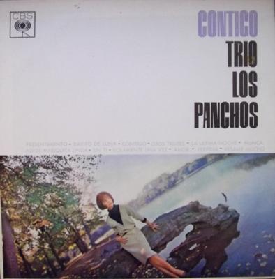 LP Record TRIO LOS PANCHOS - Contigo  8455 CBS Argentina Latin Used